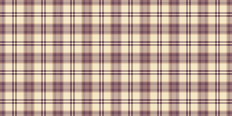 Length background plaid vector, customizable check texture fabric. Expressive pattern seamless tartan textile in pastel and light colors.