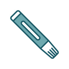 white board marker icon vector design template simple and clean