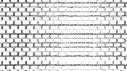 手描きのレンガの背景イラスト