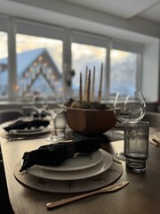 New years eve celebration with friends
