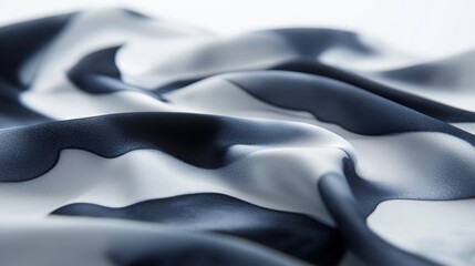 A piece of fabric with a striped pattern