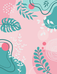 Colorful art background design. 