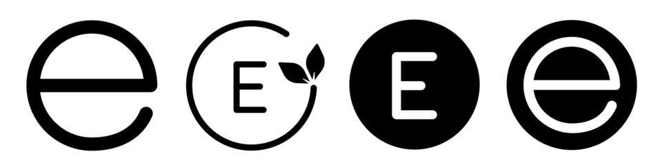 eco energy icon. Eco icon set