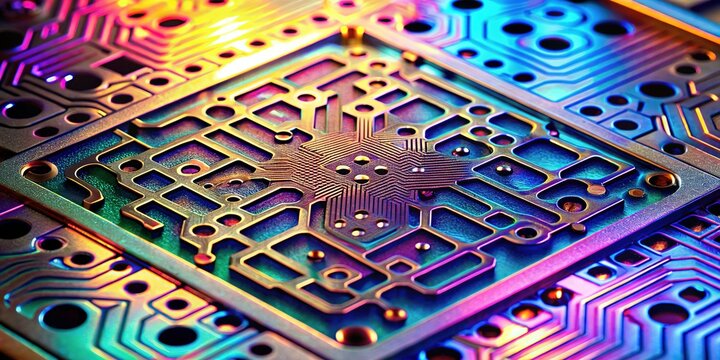 Laser Cut Stainless Steel Stencil for SMT PCB Solder Paste Application - Macro Detail