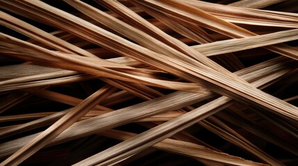 The image is a close up of a bunch of brown hair