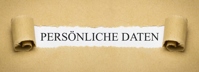 persönliche Daten