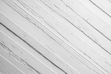 Obraz premium Textured white wooden surface with diagonal lines, ideal for backgrounds and design projects