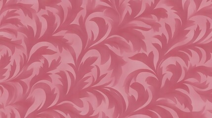 Elegant Pink Floral Damask Pattern Design Texture