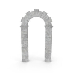 Keystone archway structure