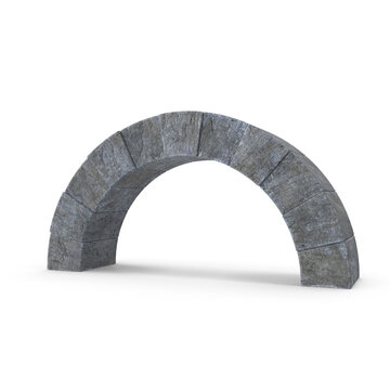 Keystone archway structure