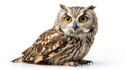 Fototapeta premium Long-eared Owl Portrait