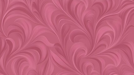 Fototapeta premium Elegant Pink Swirl Pattern Design Abstract Art Background