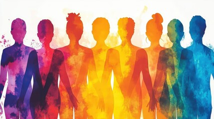 Obraz premium Promoting inclusivity and diversity at work: fostering social, racial, ethnic, and gender equality via teamwork and acceptance - a contemporary approach to employee cohesion