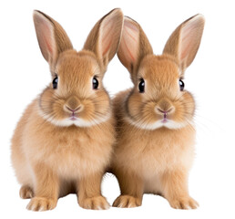 Obraz premium PNG Rabbits animal bunny pet.