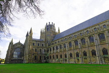 The Octagonal Tower, in Ely Cathedral, Cambridgeshire, England.