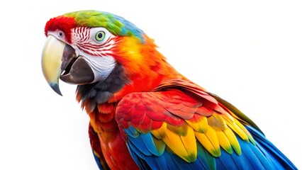 Fototapeta premium Scarlet Macaw Portrait