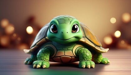 Fototapeta premium Niedliche Schildkröte