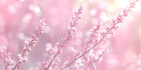 Fototapeta premium pink flowers background