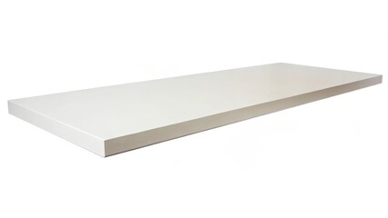 White Rectangular Shelf
