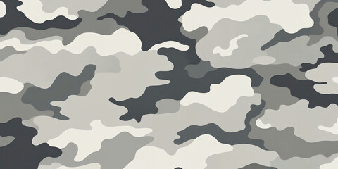 Illustration of camouflage seamless pattern, military pattern