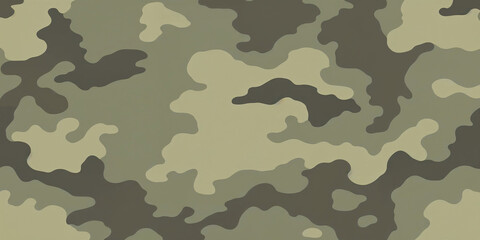 Illustration of camouflage seamless pattern, military pattern
