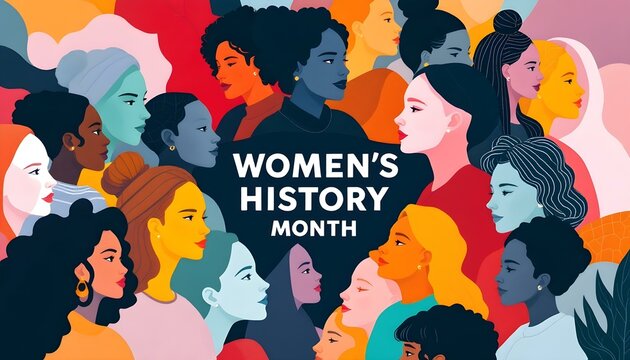 Naklejki WOMEN'S HISTORY MONTH
