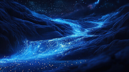 Sparkling Dream Waves – Fantasy Waterflow