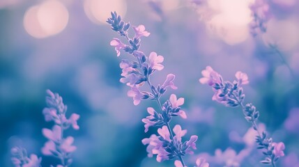 Obraz premium lavender flowers close up