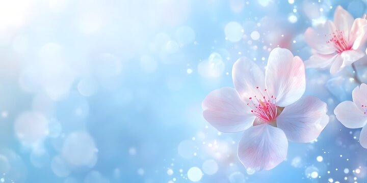spring flowers background