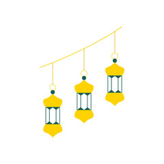 Hanging Lantern Islamic Element