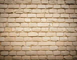 Obraz premium wall made of light bricks, background made of white bricks