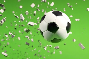 soccer ball on grass