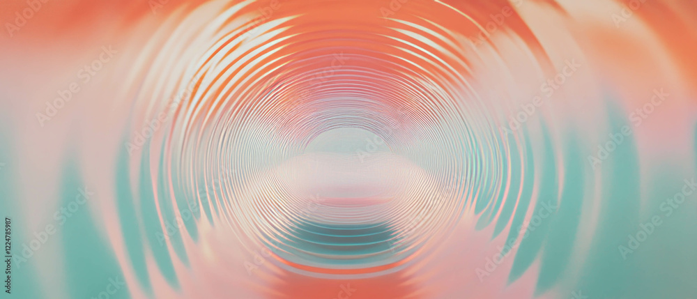 Poster energetic rhythmic music background with vibrant abstract designs and pulsing waves