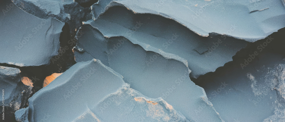 Poster Abstract texture with rough sound waves and space for branding or logo design