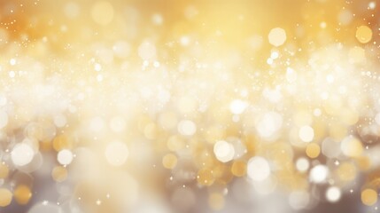 Abstract winter background featuring soft blurred lights with a warm color palette ideal for festive themes and seasonal designs