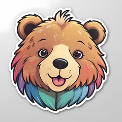 Obraz premium Adorable Bear Illustration