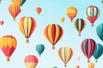 Whimsical Hot Air Balloon Festival