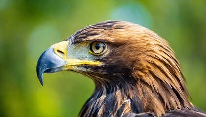 Fototapeta premium Portrait of Golden Eagle (Aquila chrysaetos) Close-Up