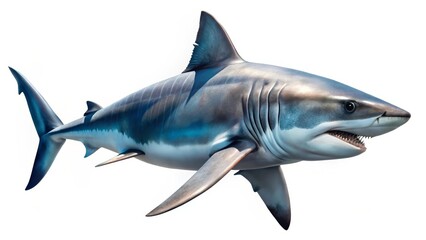 Obraz premium Great White Shark Illustration