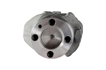 Engine Crankshaft on a white background