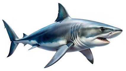 Obraz premium Great White Shark Illustration