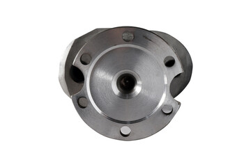 Engine Crankshaft on a white background