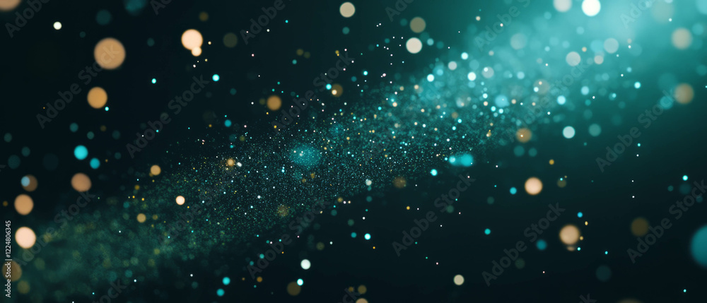 Poster fine powdery dust texture with soft light creating a velvety backdrop on dark surface