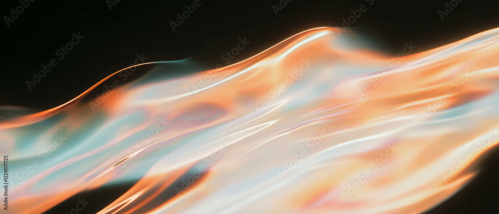 Poster fractal overlay texture with gentle light contrast on dark background