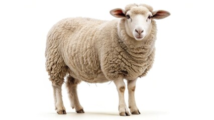 Domestic Sheep, Ovine, White Sheep