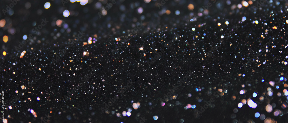 Aufkleber overlay texture of glitter with dark particles on a high-contrast background