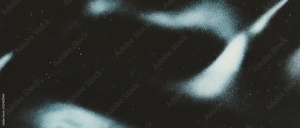 Poster Gradient paper texture overlay with smooth transition on dark background