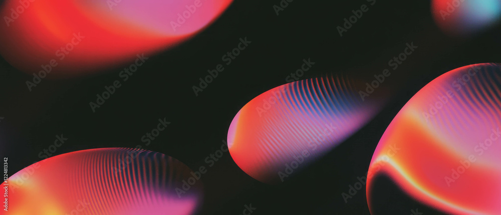 Poster dynamic overlay texture showcasing bright highlights against a deep black background