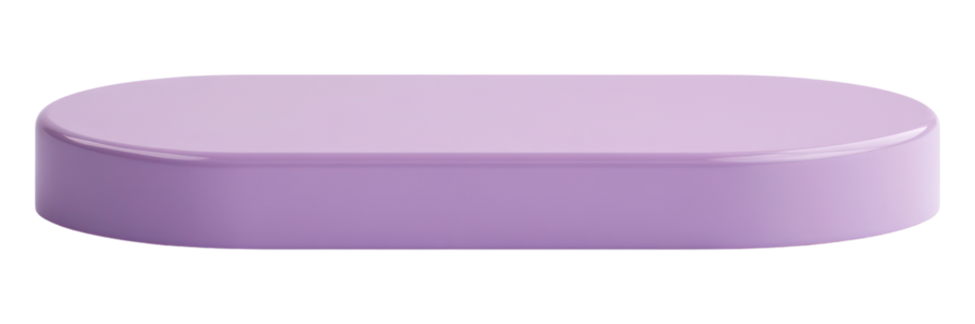 PNG Empty modern pastel purple podium platform display product minimalistic.