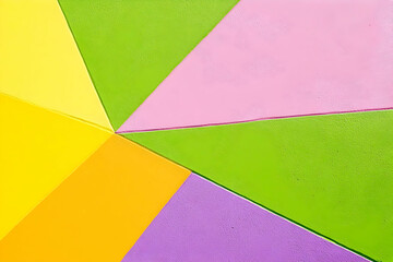 Colorful Geometric Shapes Form a Vibrant Abstract Background with Pastel and Bright Hues